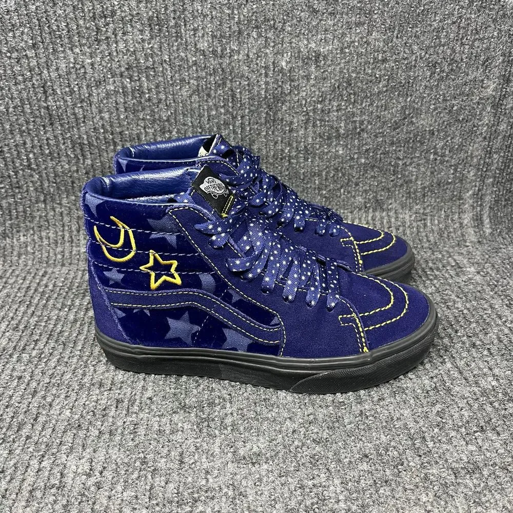 Vans SK8-HI X Disney Sorcerer’s Apprentice Mickey Shoes Womens‎ Size 5.5 Blue
